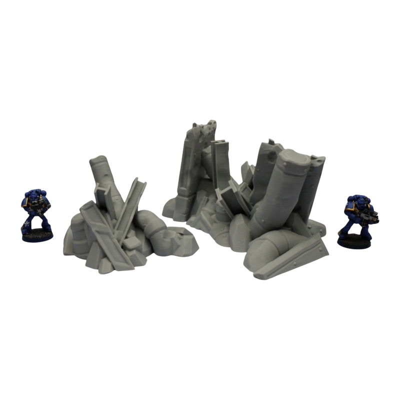 Debris #1 - 28mm Wargaming Scatter Terrain Scenery Tabletop Grimdark - Only-Games