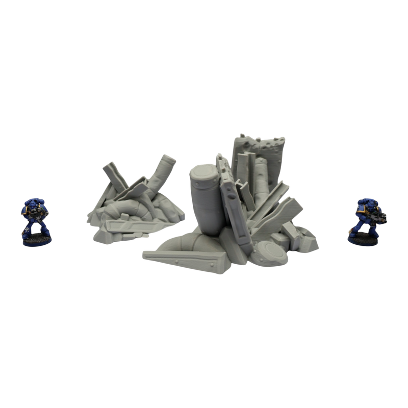 Debris #1 - 28mm Wargaming Scatter Terrain Scenery Tabletop Grimdark - Only-Games