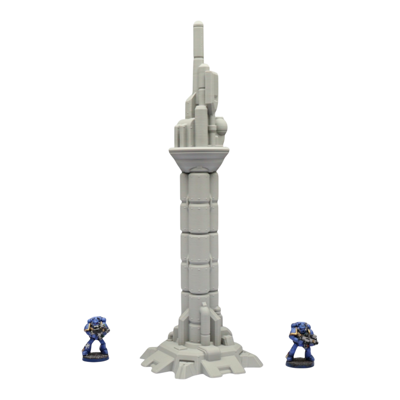 Radio Tower #1 - 28mm Wargaming Scatter Terrain Scenery Tabletop Grimdark - Only-Games