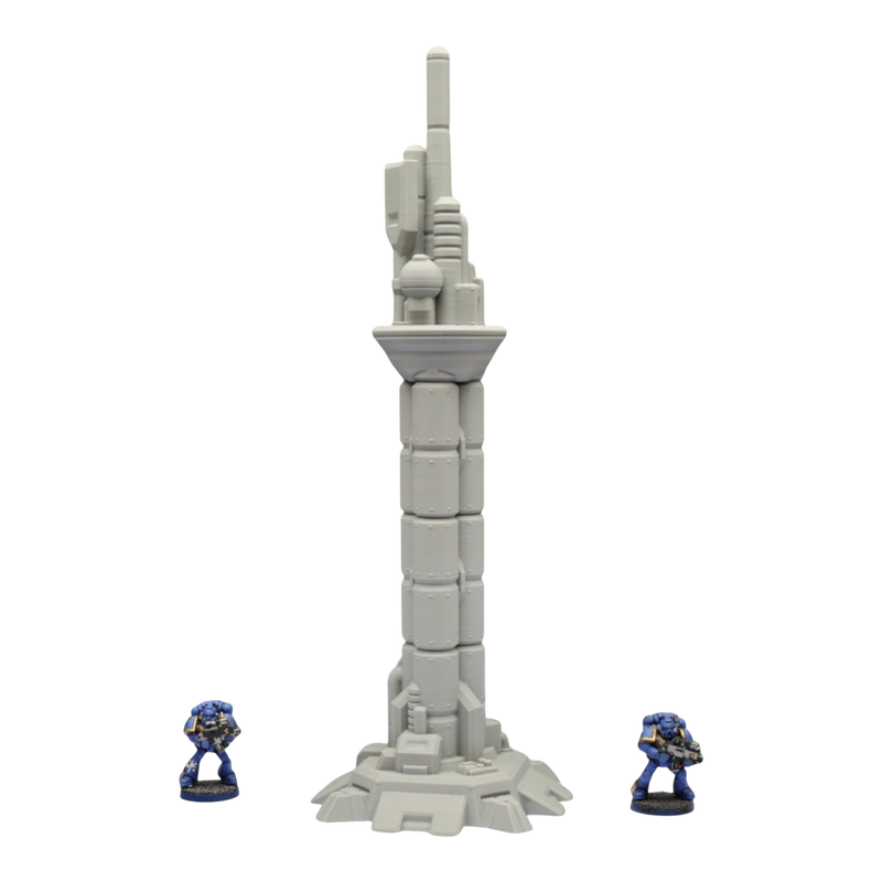 Radio Tower #1 - 28mm Wargaming Scatter Terrain Scenery Tabletop Grimdark - Only-Games
