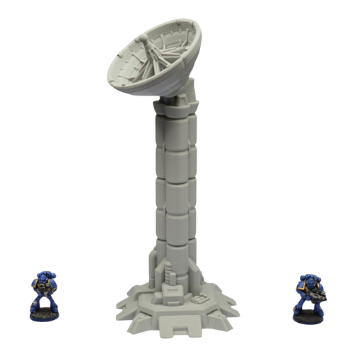 Radio Tower #3 - 28mm Wargaming Scatter Terrain Scenery Tabletop Grimdark - Only-Games