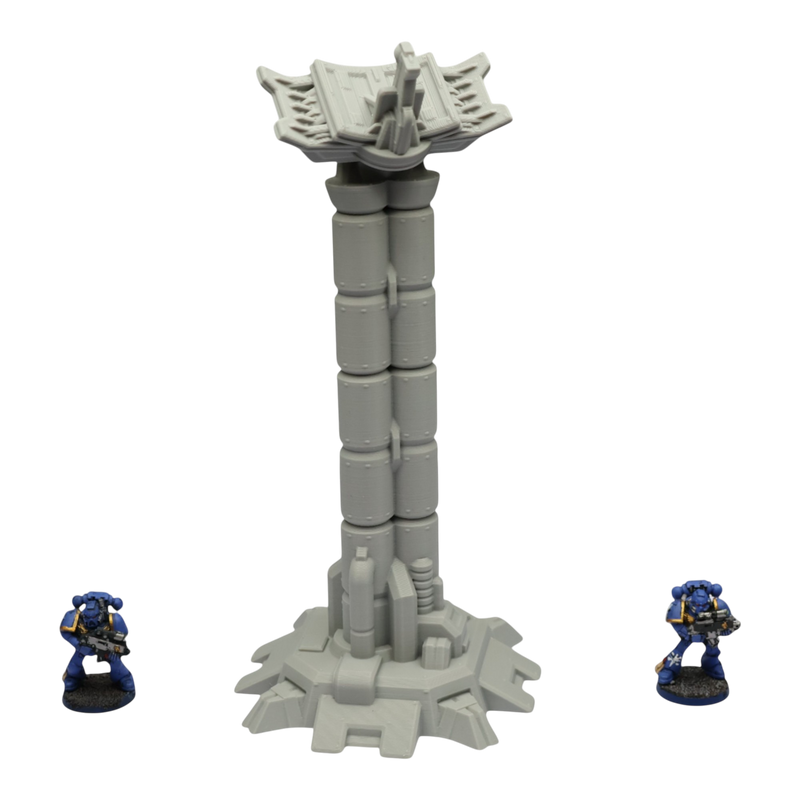 Radio Tower #4 - 28mm Wargaming Scatter Terrain Scenery Tabletop Grimdark - Only-Games