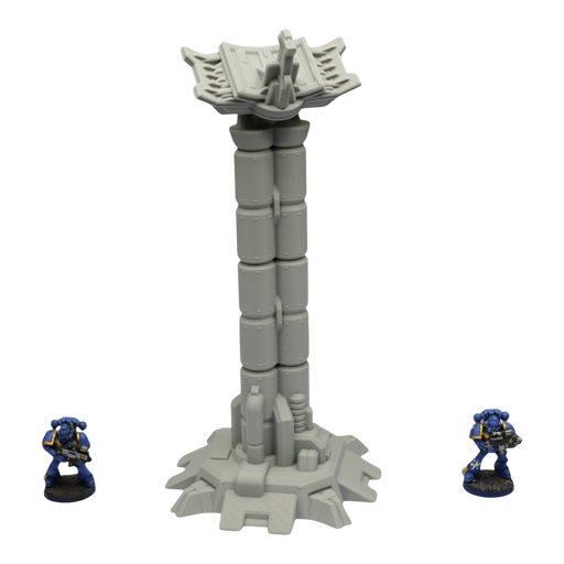 Radio Tower #4 - 28mm Wargaming Scatter Terrain Scenery Tabletop Grimdark - Only-Games