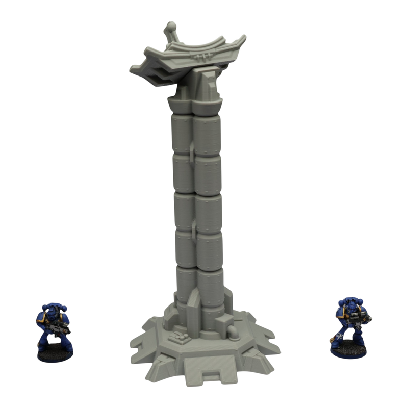 Radio Tower #4 - 28mm Wargaming Scatter Terrain Scenery Tabletop Grimdark - Only-Games