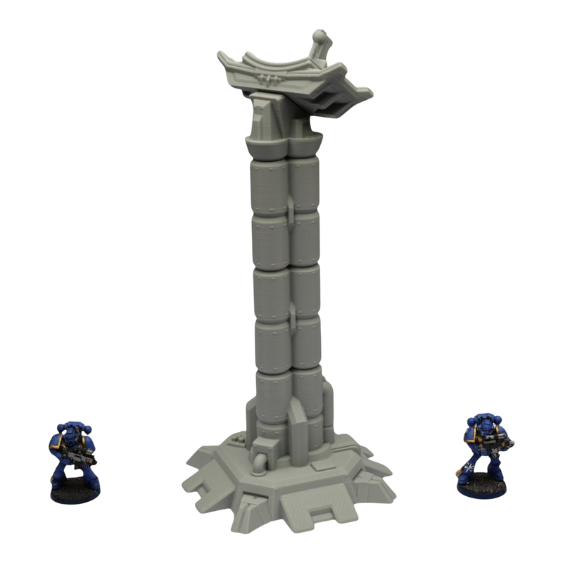 Radio Tower #4 - 28mm Wargaming Scatter Terrain Scenery Tabletop Grimdark - Only-Games