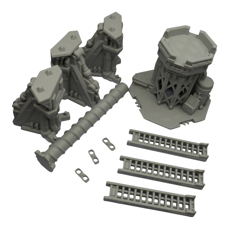 Mining Drill - 28mm Wargaming Scatter Terrain Scenery Tabletop Grimdark - Only-Games
