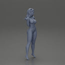 naked woman with sunglasses in her hai - Only-Games