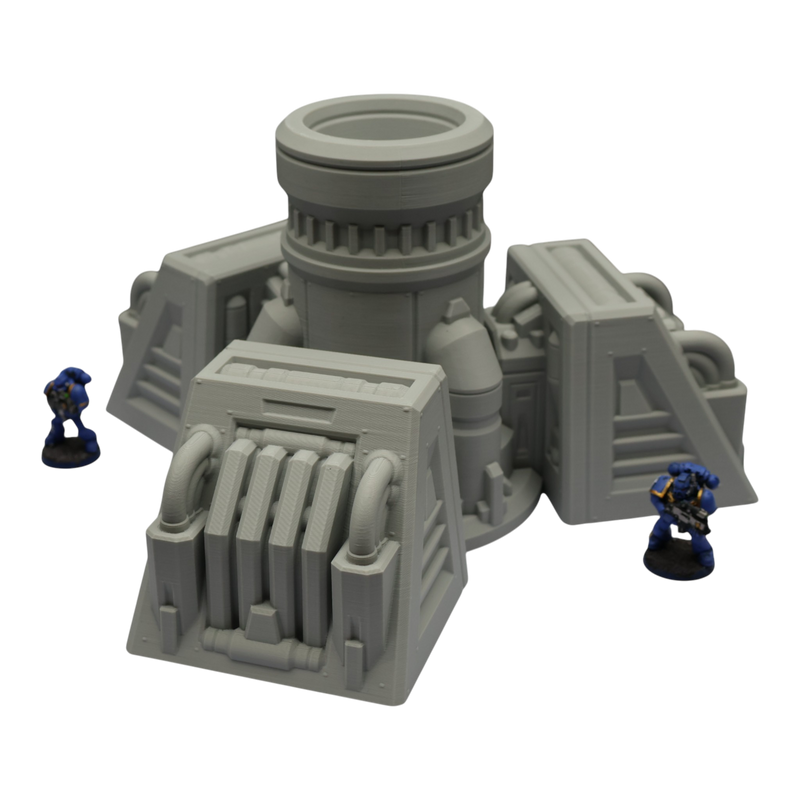 Power Furnace #1 - 28mm Wargaming Scatter Terrain Scenery Tabletop Grimdark - Only-Games