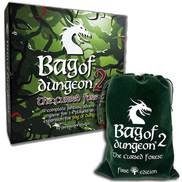 Bag of Dungeon 2 figures: The Cursed Forest - 9 Character Set - Only-Games