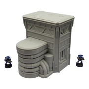 Fuel Station #1 - 28mm Wargaming Scatter Terrain Scenery Tabletop Grimdark - Only-Games