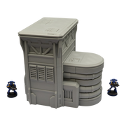 Fuel Station #1 - 28mm Wargaming Scatter Terrain Scenery Tabletop Grimdark - Only-Games