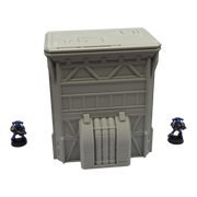 Fuel Station #1 - 28mm Wargaming Scatter Terrain Scenery Tabletop Grimdark - Only-Games