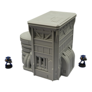 Fuel Station #1 - 28mm Wargaming Scatter Terrain Scenery Tabletop Grimdark - Only-Games