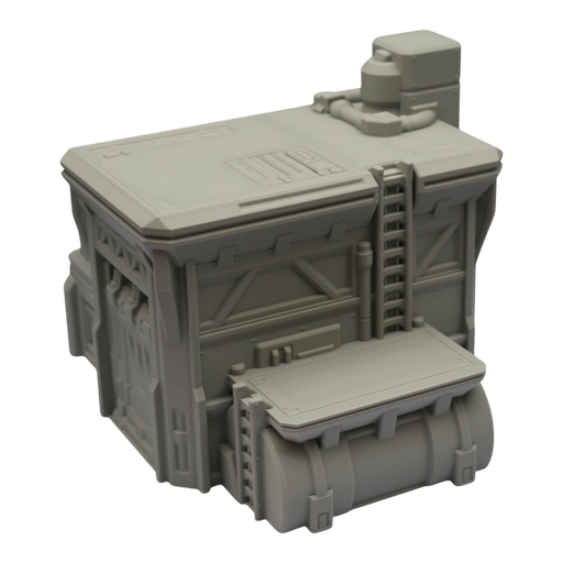 Fuel Station #2 - 28mm Wargaming Scatter Terrain Scenery Tabletop Grimdark - Only-Games