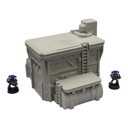 Fuel Station #2 - 28mm Wargaming Scatter Terrain Scenery Tabletop Grimdark - Only-Games