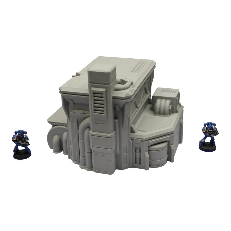 Fuel Station #2 - 28mm Wargaming Scatter Terrain Scenery Tabletop Grimdark - Only-Games