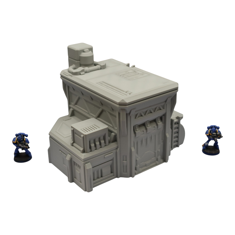 Fuel Station #2 - 28mm Wargaming Scatter Terrain Scenery Tabletop Grimdark - Only-Games