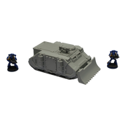Tank #5 - 28mm Wargaming Scatter Terrain Scenery Tabletop Grimdark - Only-Games