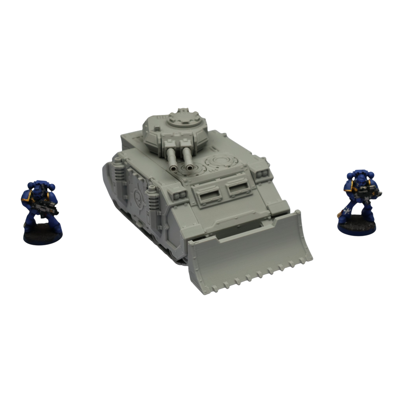 Tank #7 - 28mm Wargaming Scatter Terrain Scenery Tabletop Grimdark - Only-Games