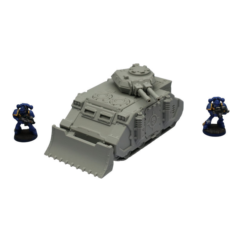 Tank #7 - 28mm Wargaming Scatter Terrain Scenery Tabletop Grimdark - Only-Games