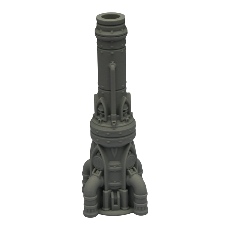 Single Smokestack - 28mm Wargaming Scatter Terrain Scenery Tabletop Grimdark - Only-Games