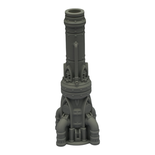 Single Smokestack - 28mm Wargaming Scatter Terrain Scenery Tabletop Grimdark - Only-Games