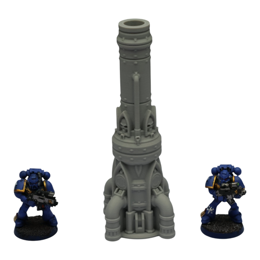 Single Smokestack - 28mm Wargaming Scatter Terrain Scenery Tabletop Grimdark - Only-Games