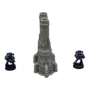 Dual Smokestack - 28mm Wargaming Scatter Terrain Scenery Tabletop Grimdark - Only-Games