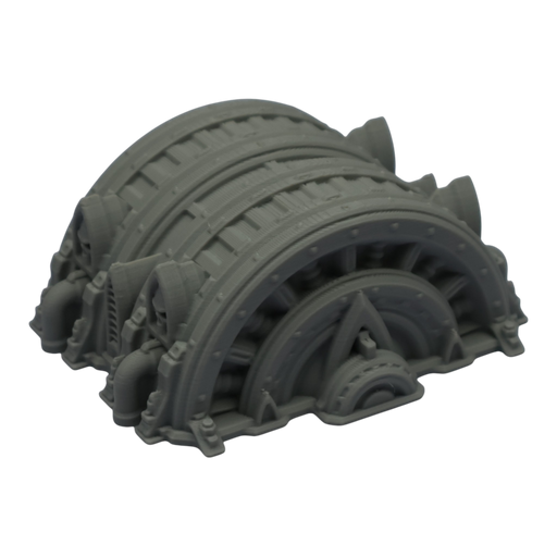 Dual Turbine - 28mm Wargaming Scatter Terrain Scenery Tabletop Grimdark - Only-Games