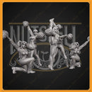 Cheerleaders 32mm sclae - Only-Games