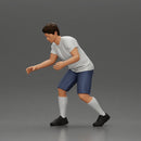 Man in shorts playing table football - Only-Games