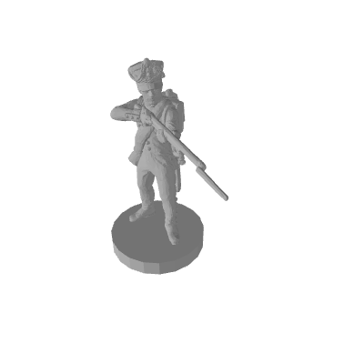 3D Printed 1/72 Napoleonic Russian Musketeer (x10) - Only-Games