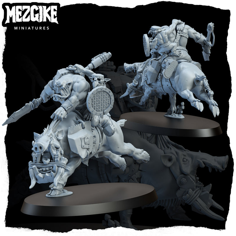 Pig boy riderz mob 'A' (4 physical miniatures)