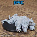 Skinned Cerberus Sleeping - Only-Games