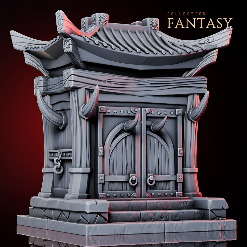 Eastern Temple Portal Closed - Only-Games