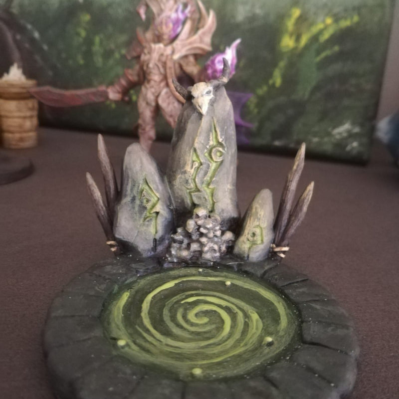 Raktaa the Blood Priestess & Sacrifical Pit (AMAZONS! Kickstarter) - Only-Games