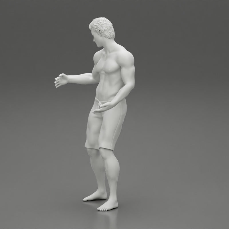 sad man pulls drowning girl from the ocean (man) - Only-Games
