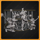Cheerleaders 32mm sclae - Only-Games