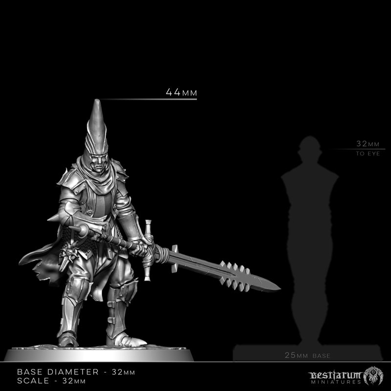 Blasphemous Crusader Warband II | Bestiarum | Wargaming DnD Miniatures - Only-Games