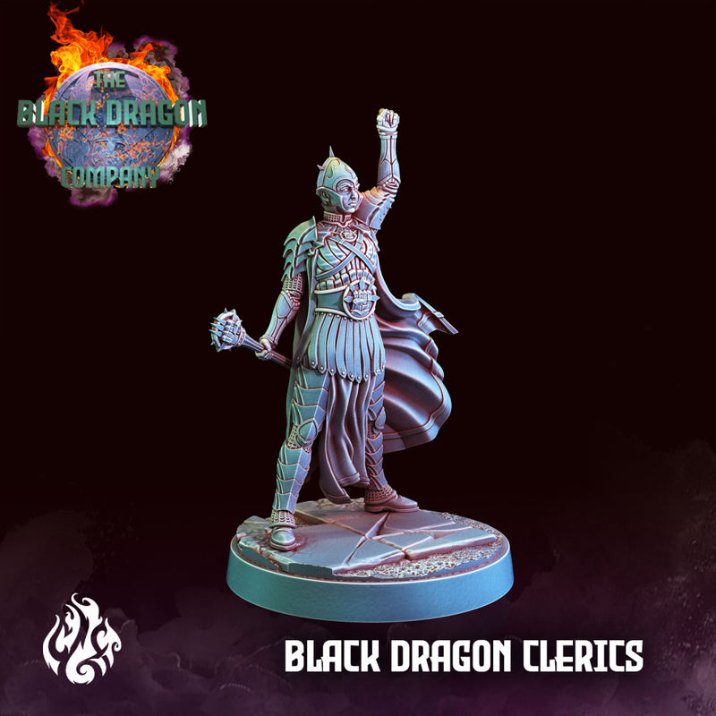 Black Dragon Clerics - Only-Games