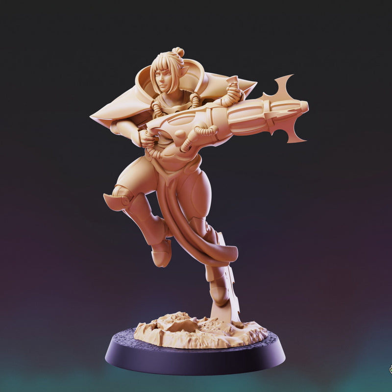 Space Elf Void Dancer Female - Pose 1 - Only-Games