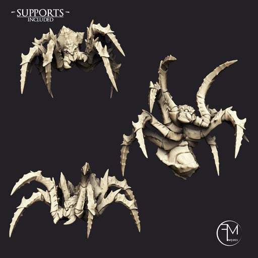 Giant Spiders - 3 Units (AMAZONS! Kickstarter) - Only-Games