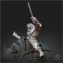 Orc And Battle Rhinos ( 3 Rhino + 6 Riders) 32mm - Only-Games