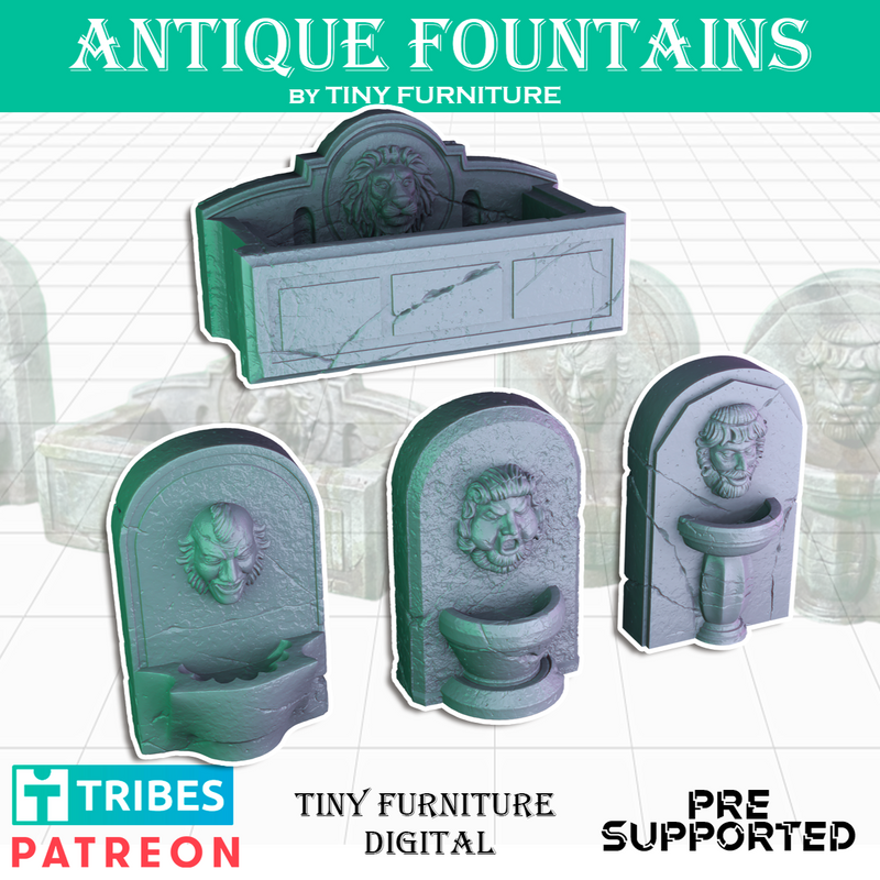 Antique fountains - Only-Games