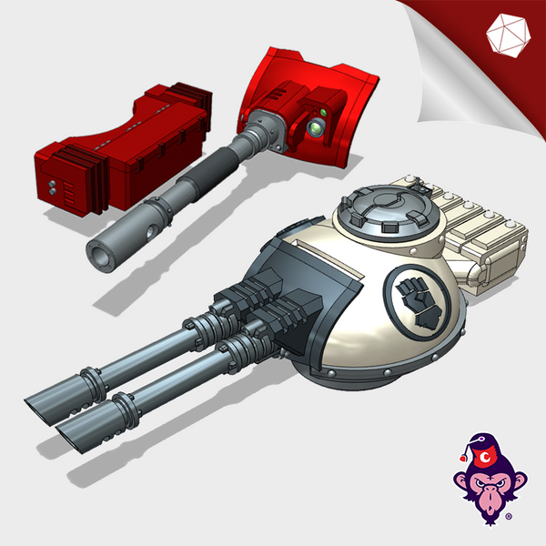 Kings Fist : Phobos Tank Turret Set (OG) - Only-Games