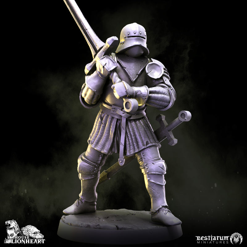 Medieval Knights Warband | Bestiarum | Wargaming DnD Miniatures - Only-Games