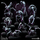 Reanimated Spider Ghouls | Bestiarum | Wargaming DnD Miniatures
