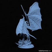 Nyssara the Cursed – Demon Queen of Shadows (60mm Base) - Only-Games