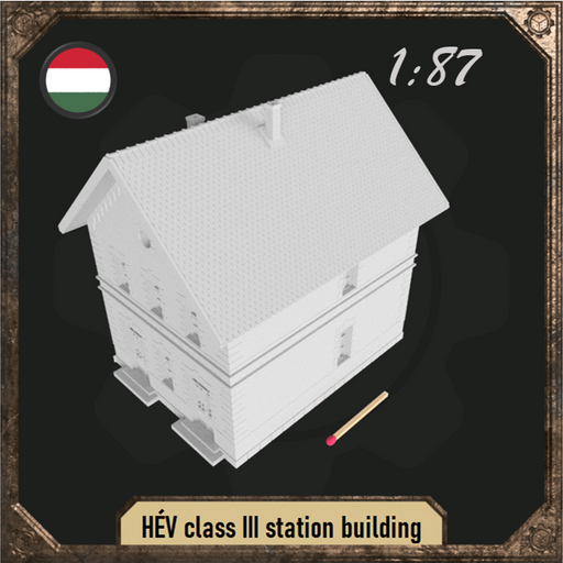 1/87 HÉV class III station building - Only-Games