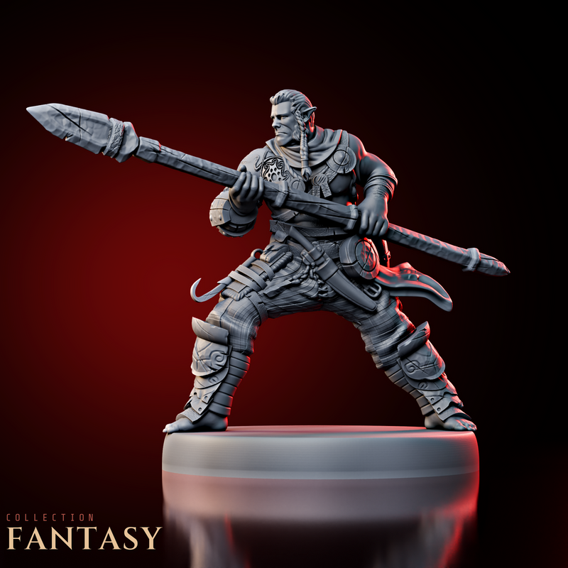 Half-Orc Spearman - Only-Games